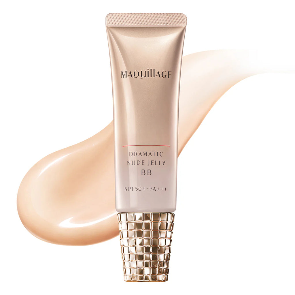 Shiseido - Maquillage Dramatic Nude Jelly BB SPF50 PA+++ - 30g, Lightweight Coverage & Natural Glow Finish