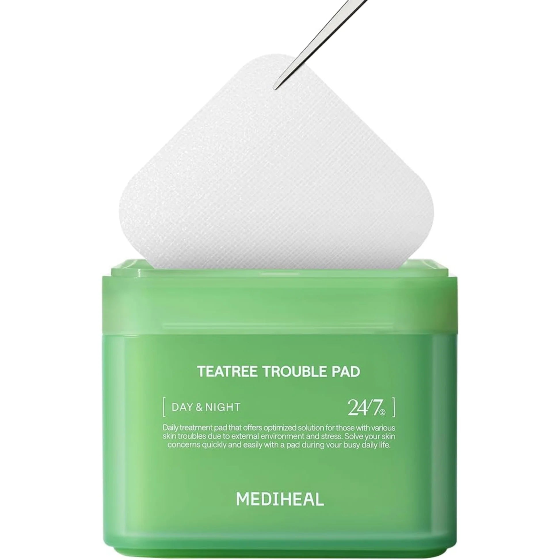 Mediheal Tea Tree Trouble Pad – Calming & Clarifying Skincare Pads
