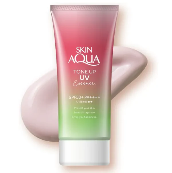 Skin Aqua Tone Up UV Essence – Tone-Up Sunscreen & Daily Glow Care