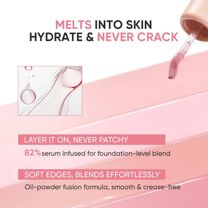 Judydoll Soft & Smooth Blush Lotion – Lightweight Glow & Natural Flush Liquid Blush