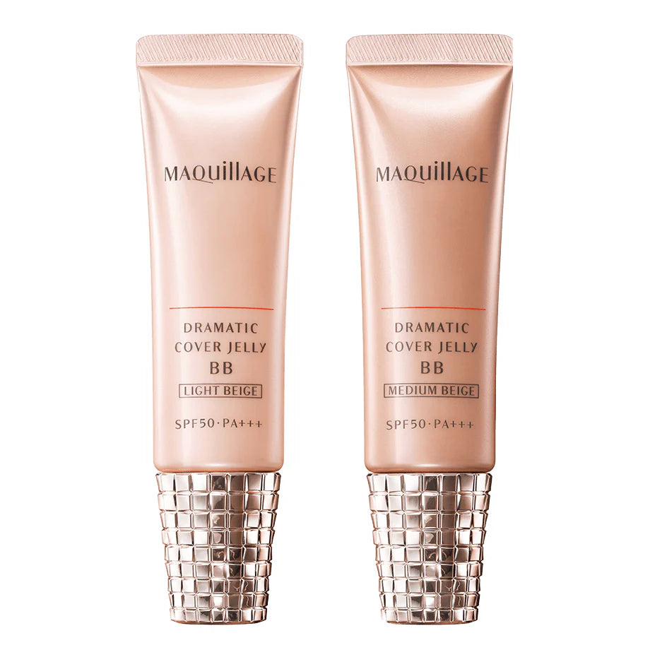 Shiseido - Maquillage Dramatic Cover Jelly BB SPF50 PA+++ - 30g, Full Coverage & Smooth Jelly Finish