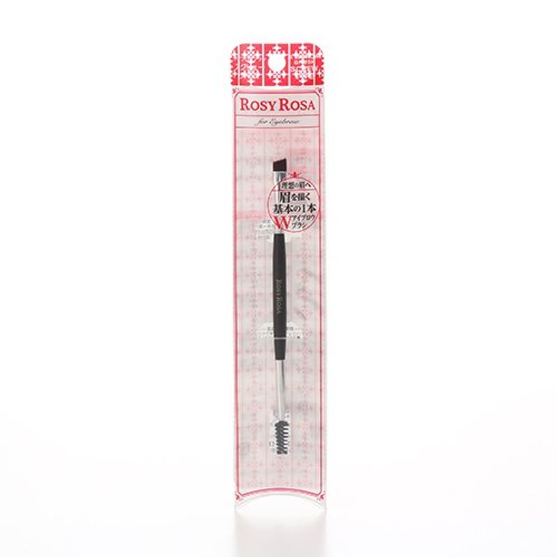 ROSY ROSA Double End Eyebrow Brush (Screw Type) – Dual-Head Precision Brow Tool