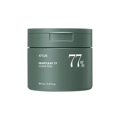 ANUA Heartleaf 77 Clear Pad – Gentle Exfoliate & Clear-Skin Toner Pads