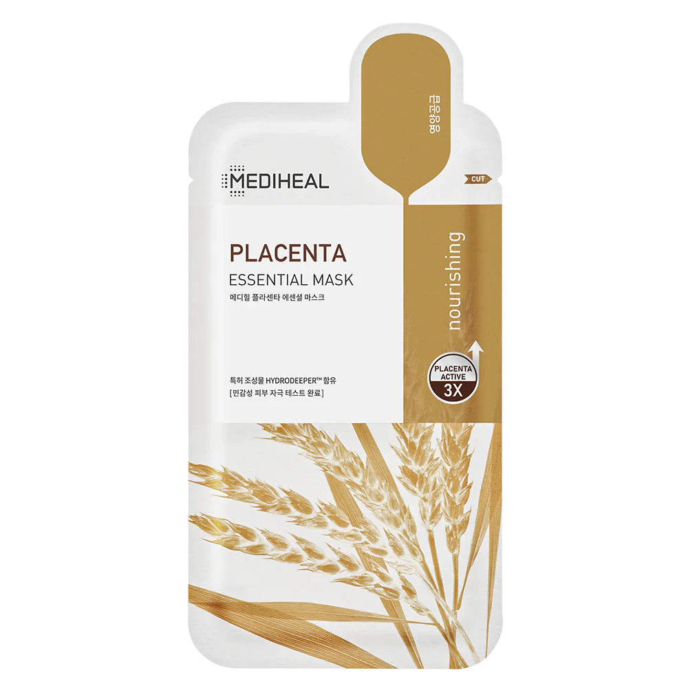 Mediheal Placenta Essential Mask – Nourishing & Renewal Sheet Mask