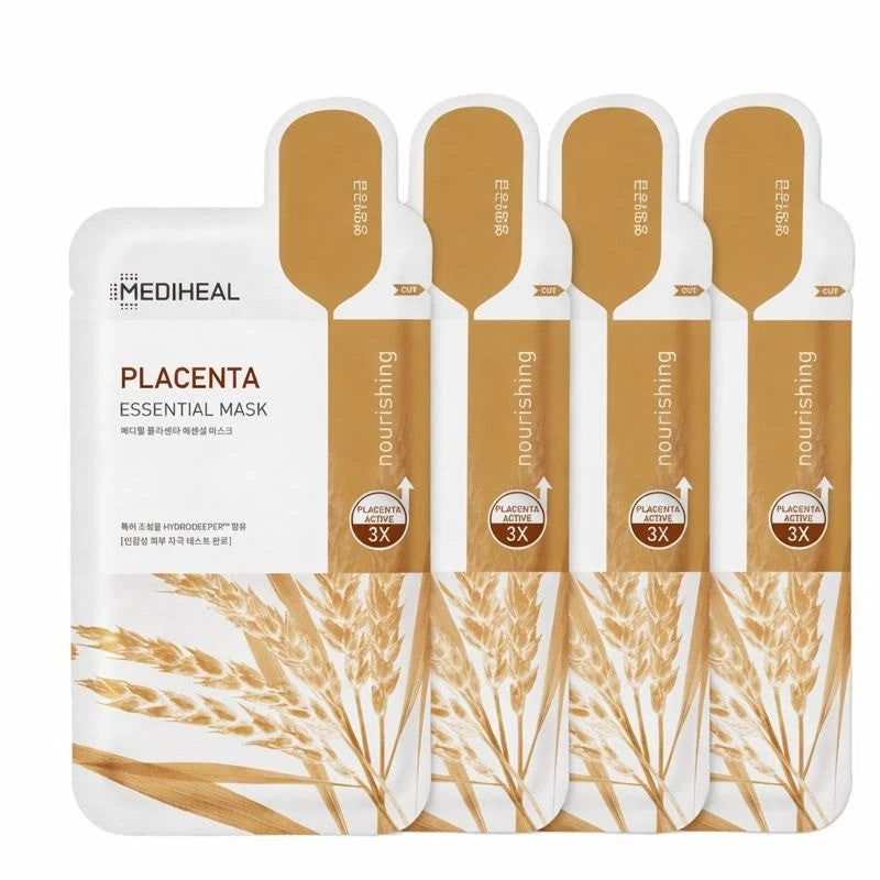 Mediheal Placenta Essential Mask – Nourishing & Renewal Sheet Mask