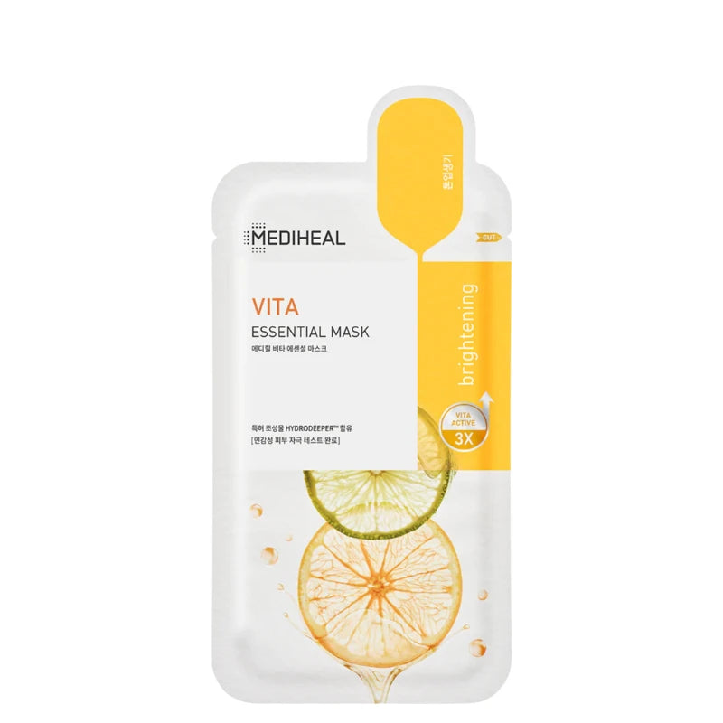 Mediheal Vita Essential Mask – Brightening & Radiance Boost