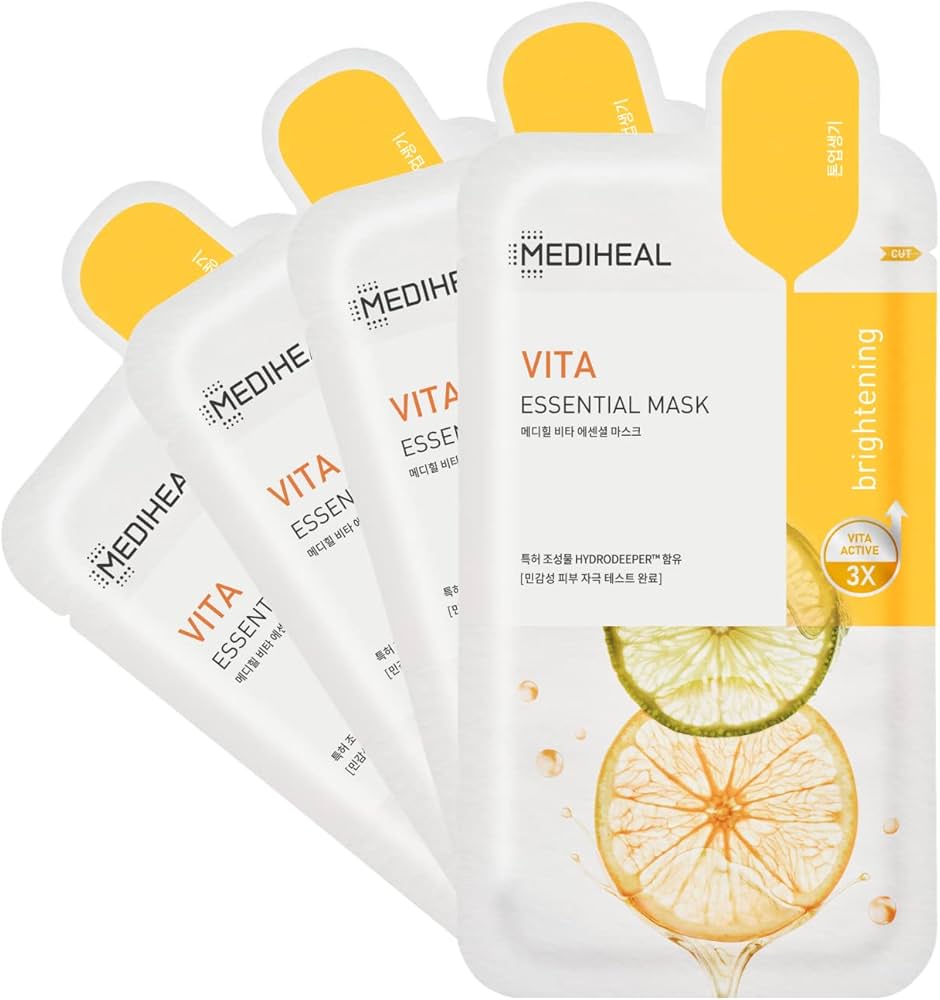 Mediheal Vita Essential Mask – Brightening & Radiance Boost